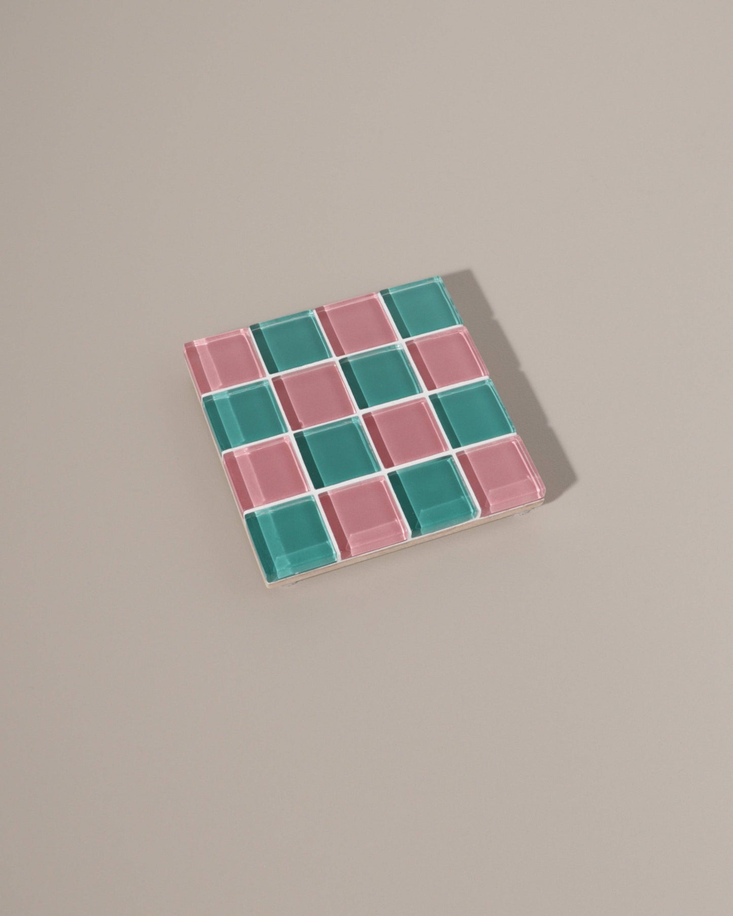 Glass Tile Coaster Sour Watermelon
