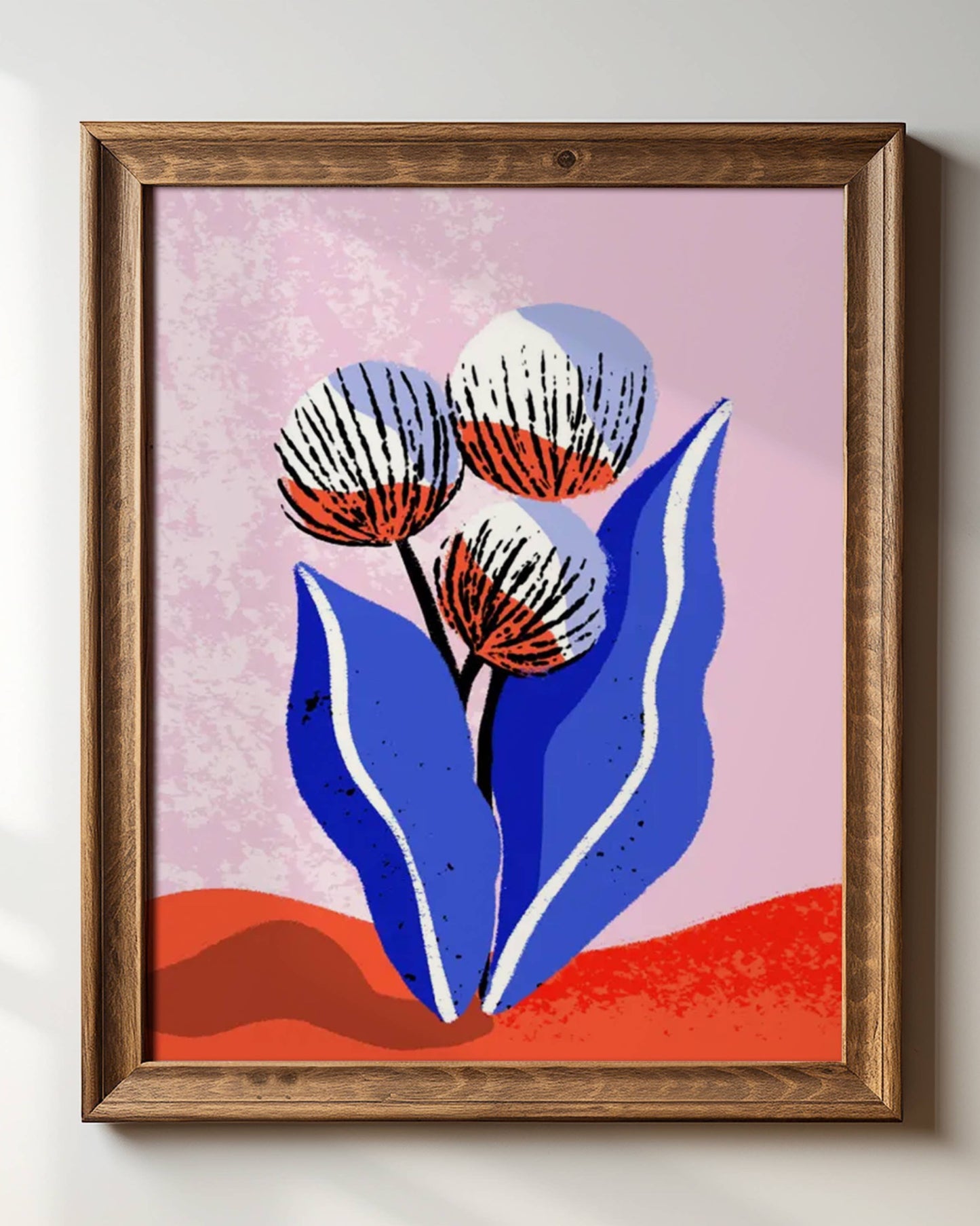 Surreal Bulb Flower Art Print