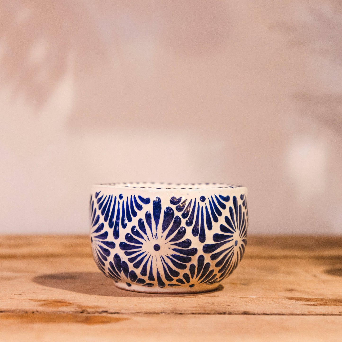 Talavera Heart Mug in Cobalt