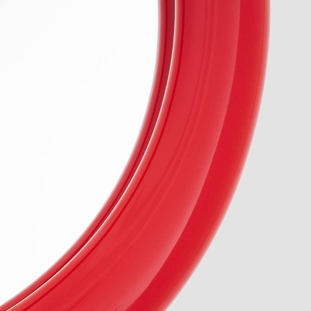 Duplum Mirror in Cherry Red