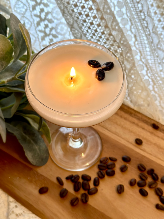 Espresso Martini Candle (Coupe Glass)