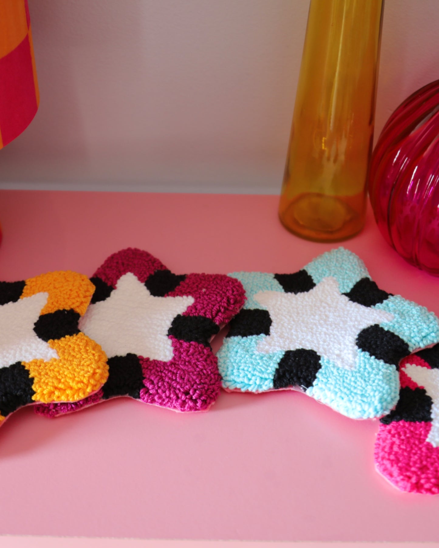 Star Power Mug Rug (Multiple Colors)