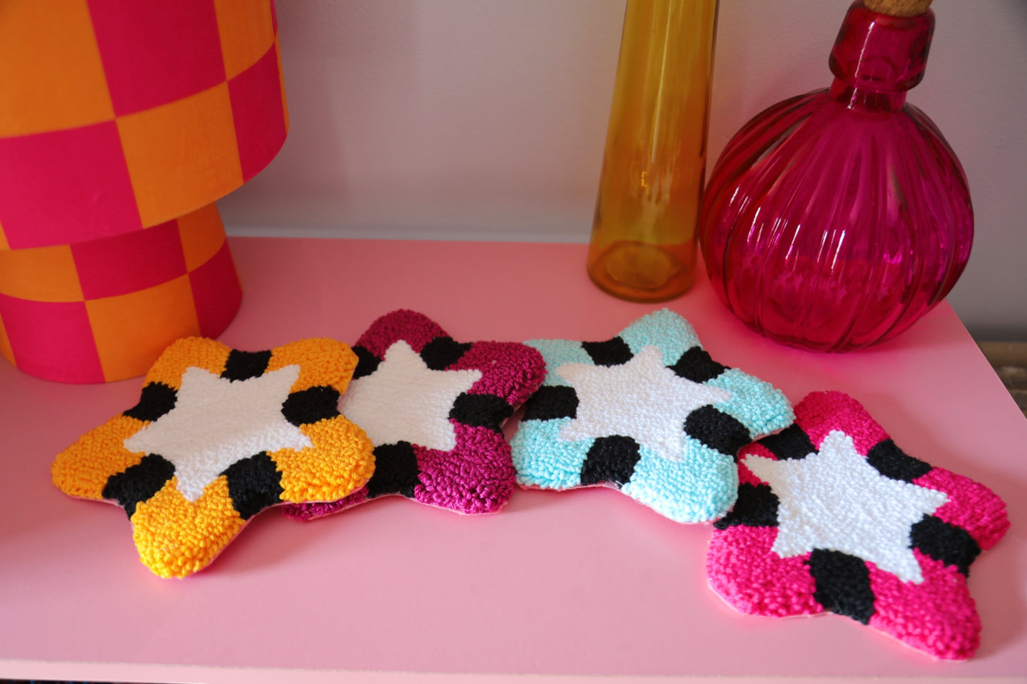 Star Power Mug Rug (Multiple Colors)