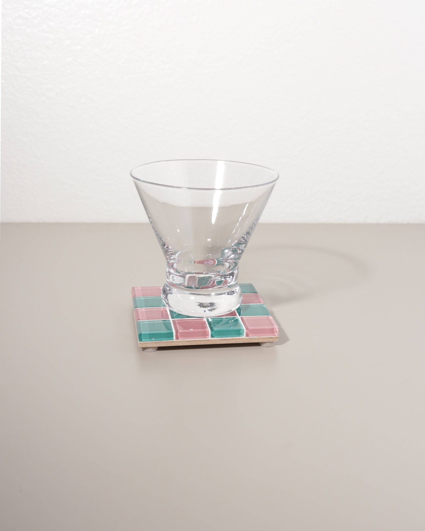 Glass Tile Coaster Sour Watermelon