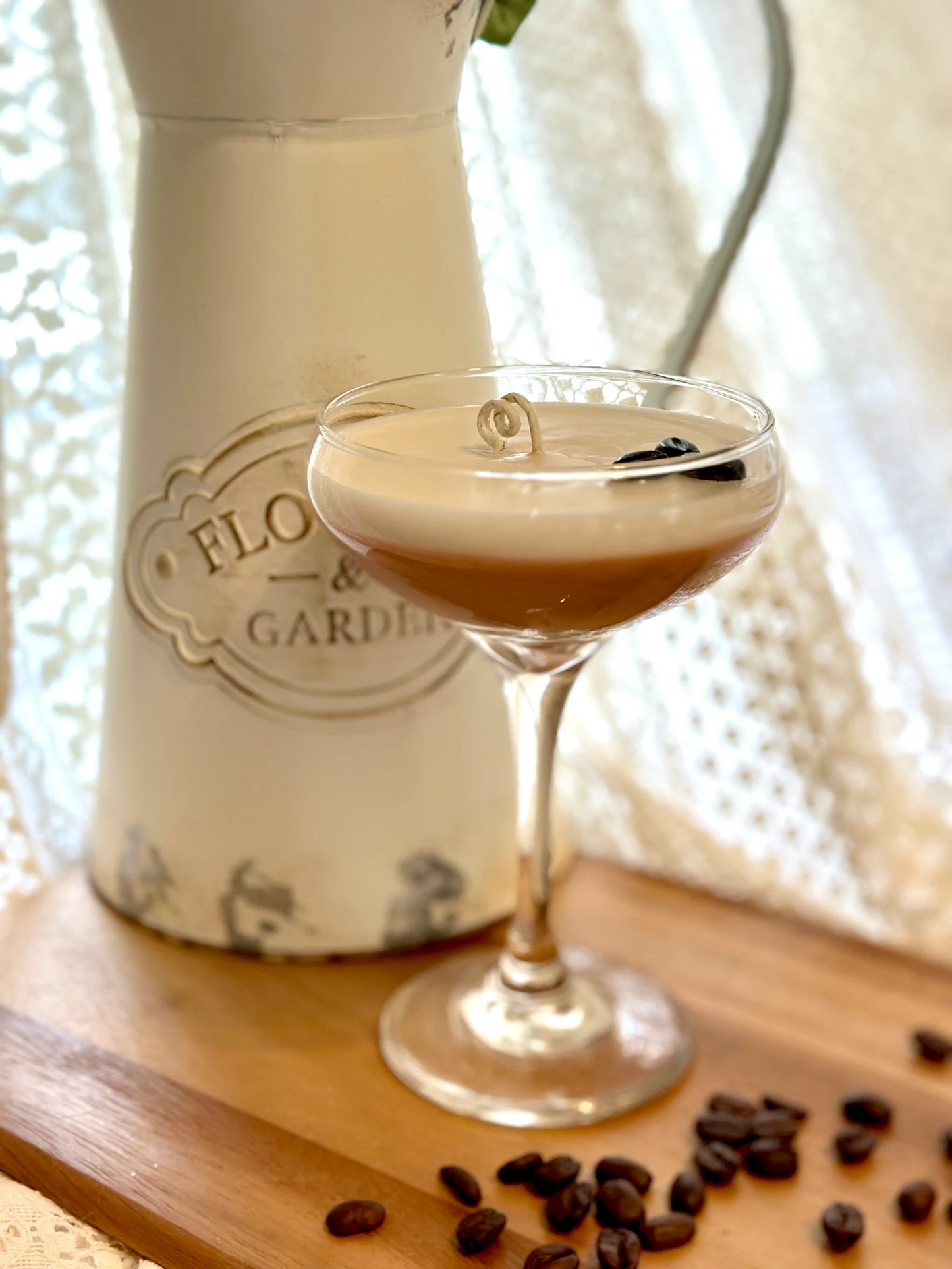 Espresso Martini Candle (Coupe Glass)