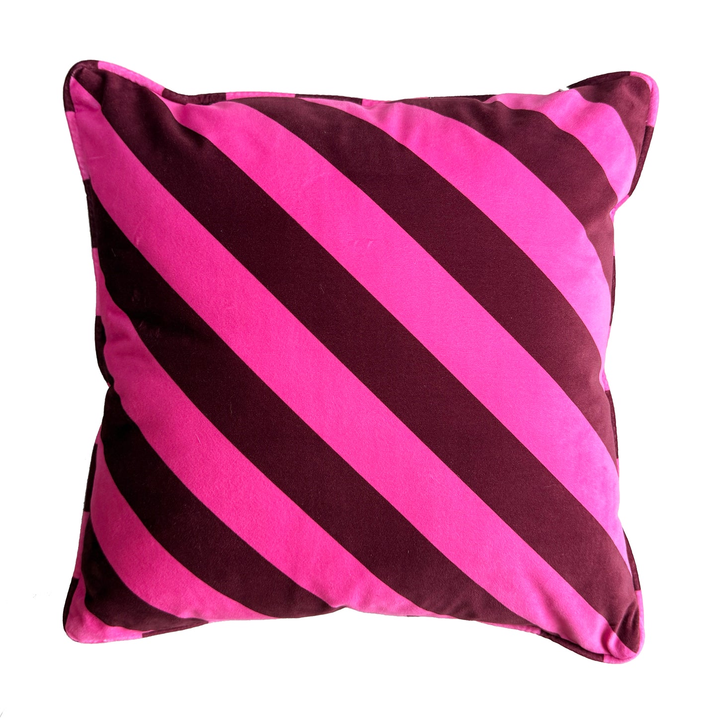 Helter Skelter Cushions in Raspberry Sorbet