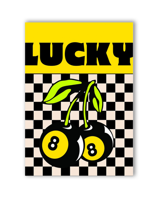 Lucky 8 Ball Print