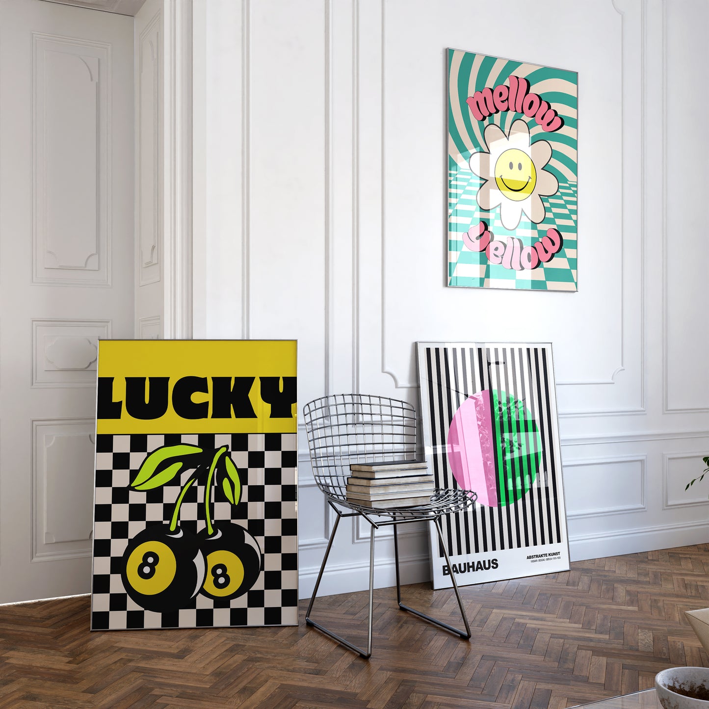 Lucky 8 Ball Print