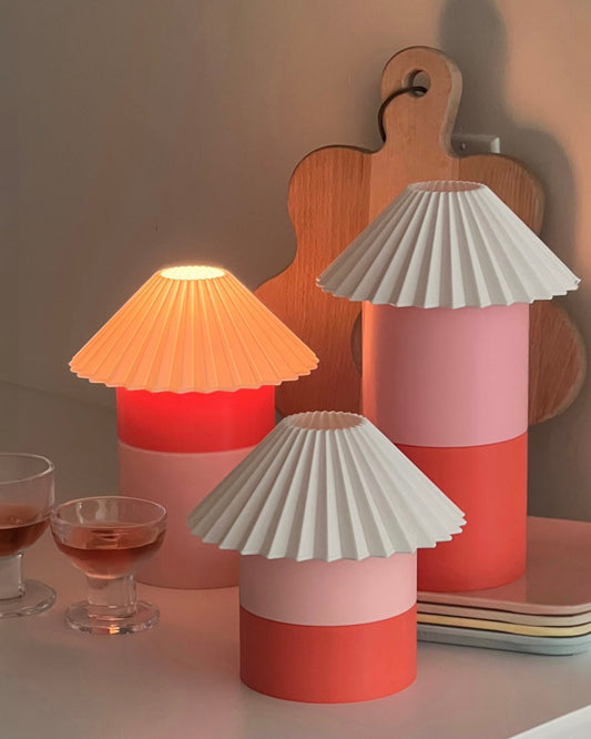 Cici Lamp (Large) - Berry + Punch