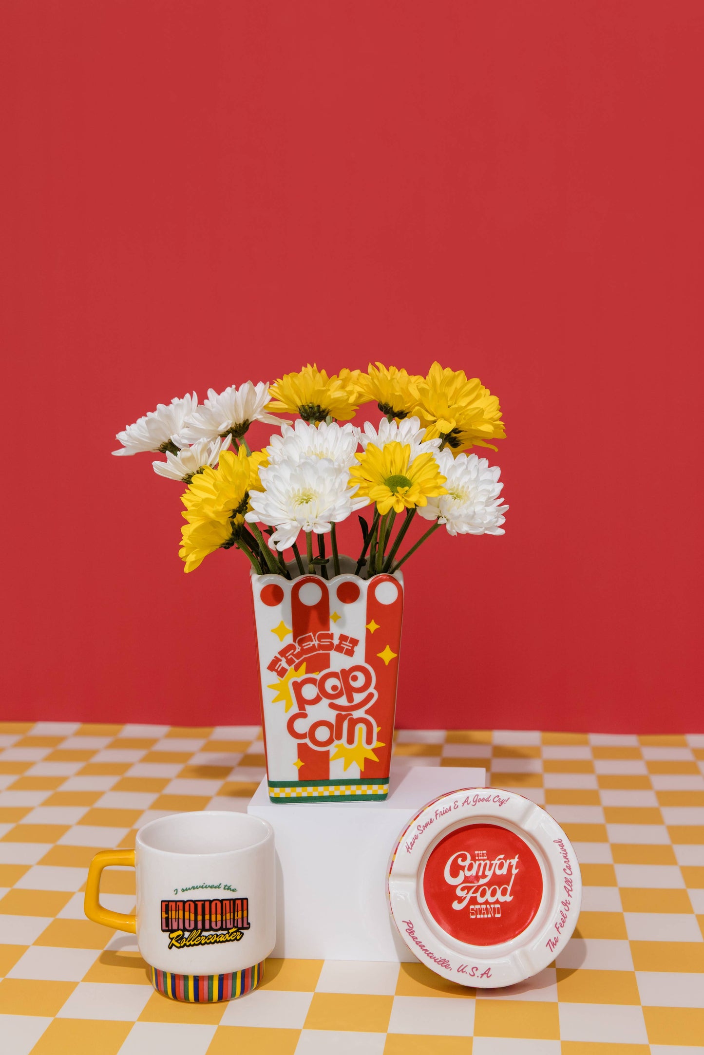 Popcorn Bag Vase