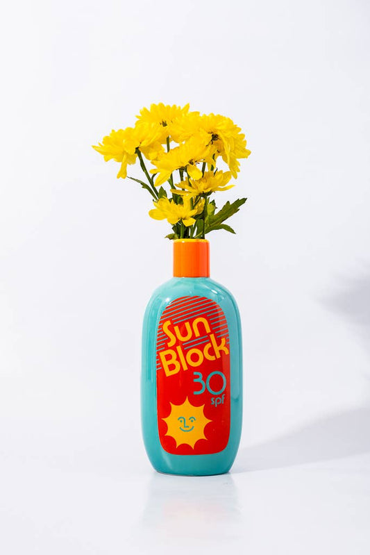 Sunblock Ceramic Vase