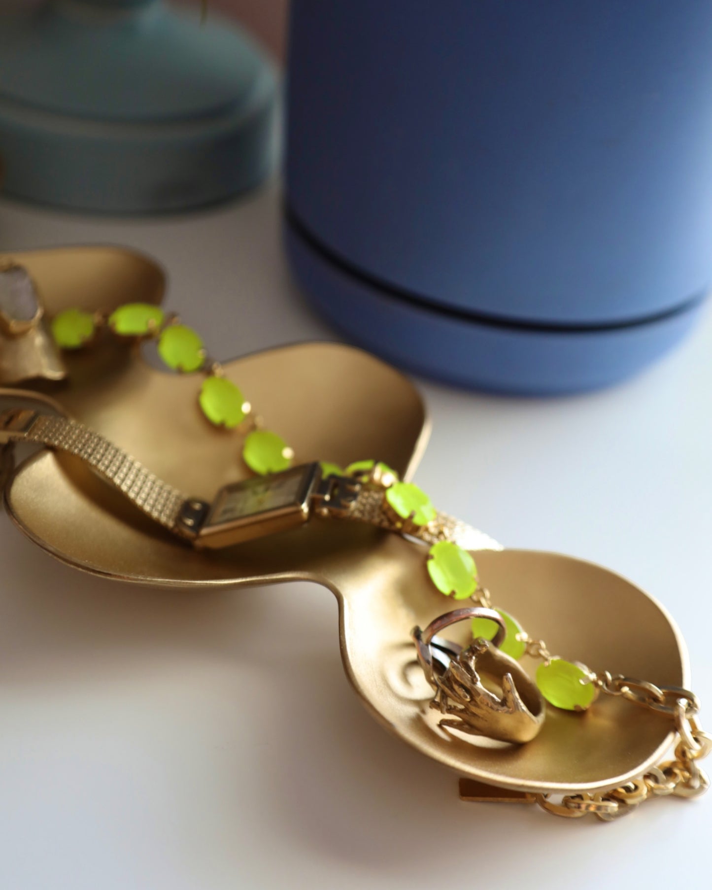 Curvy Marina Tray in Gold (Multiple Sizes)