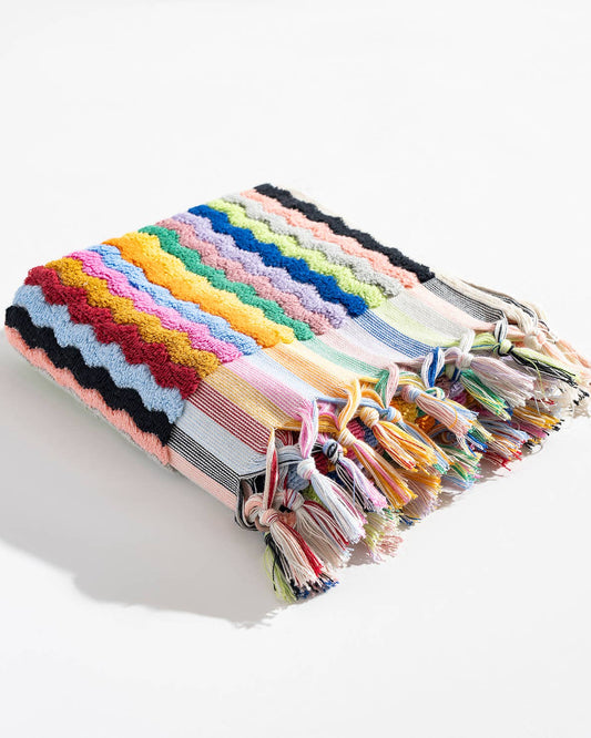 Funky Hand Towels in Color Wave