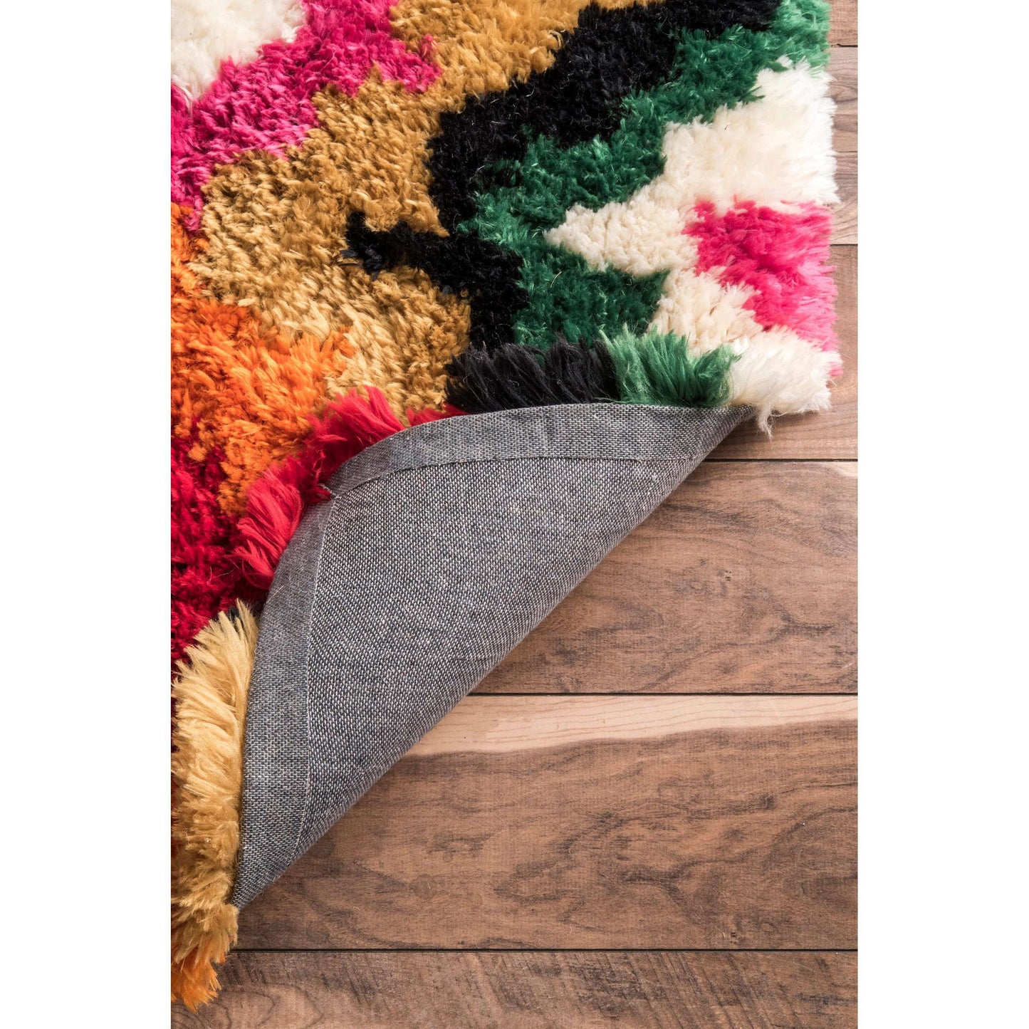 Handmade Carnival Shaggy Rug