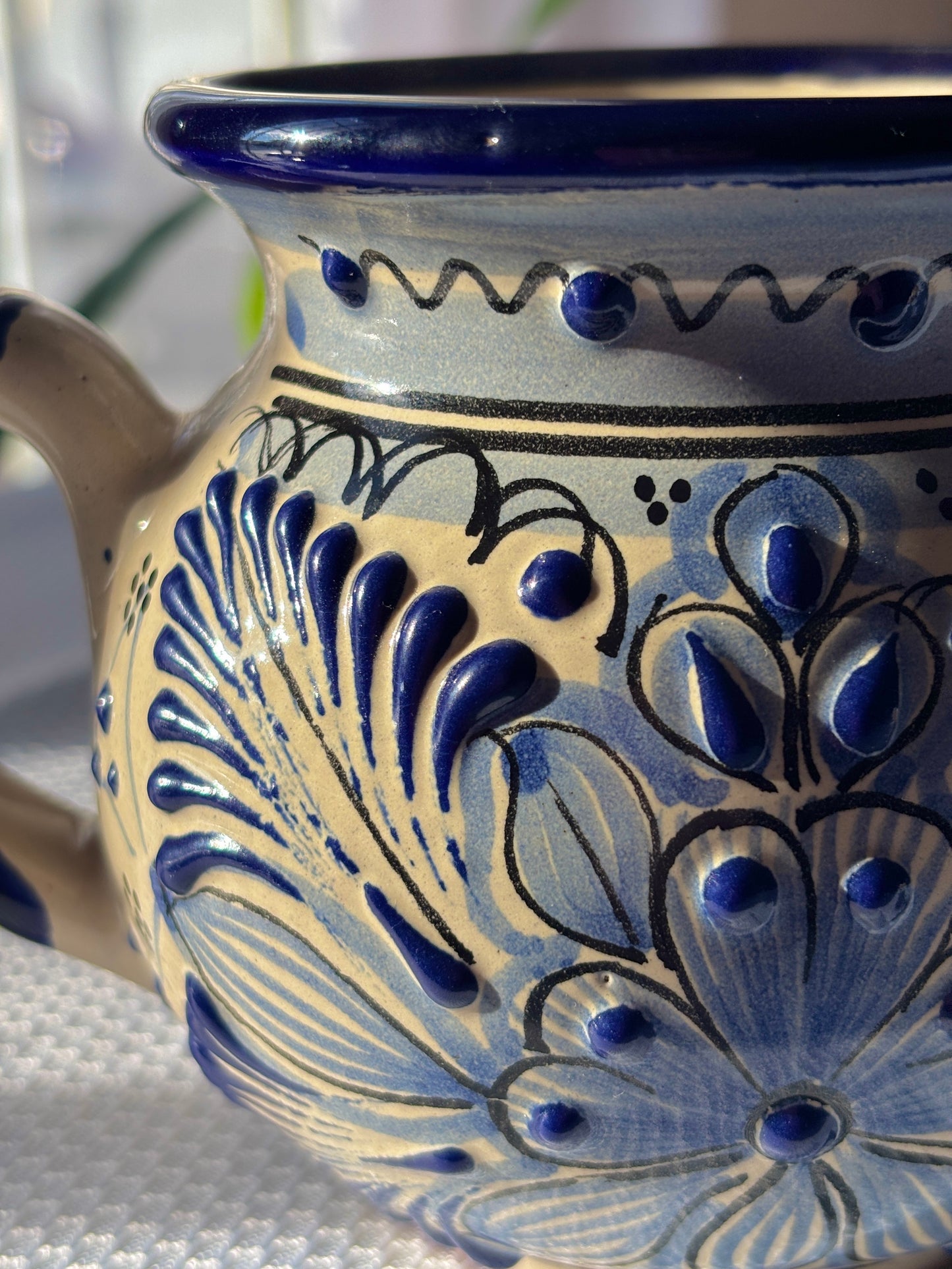 Talavera Mug in Cobalt