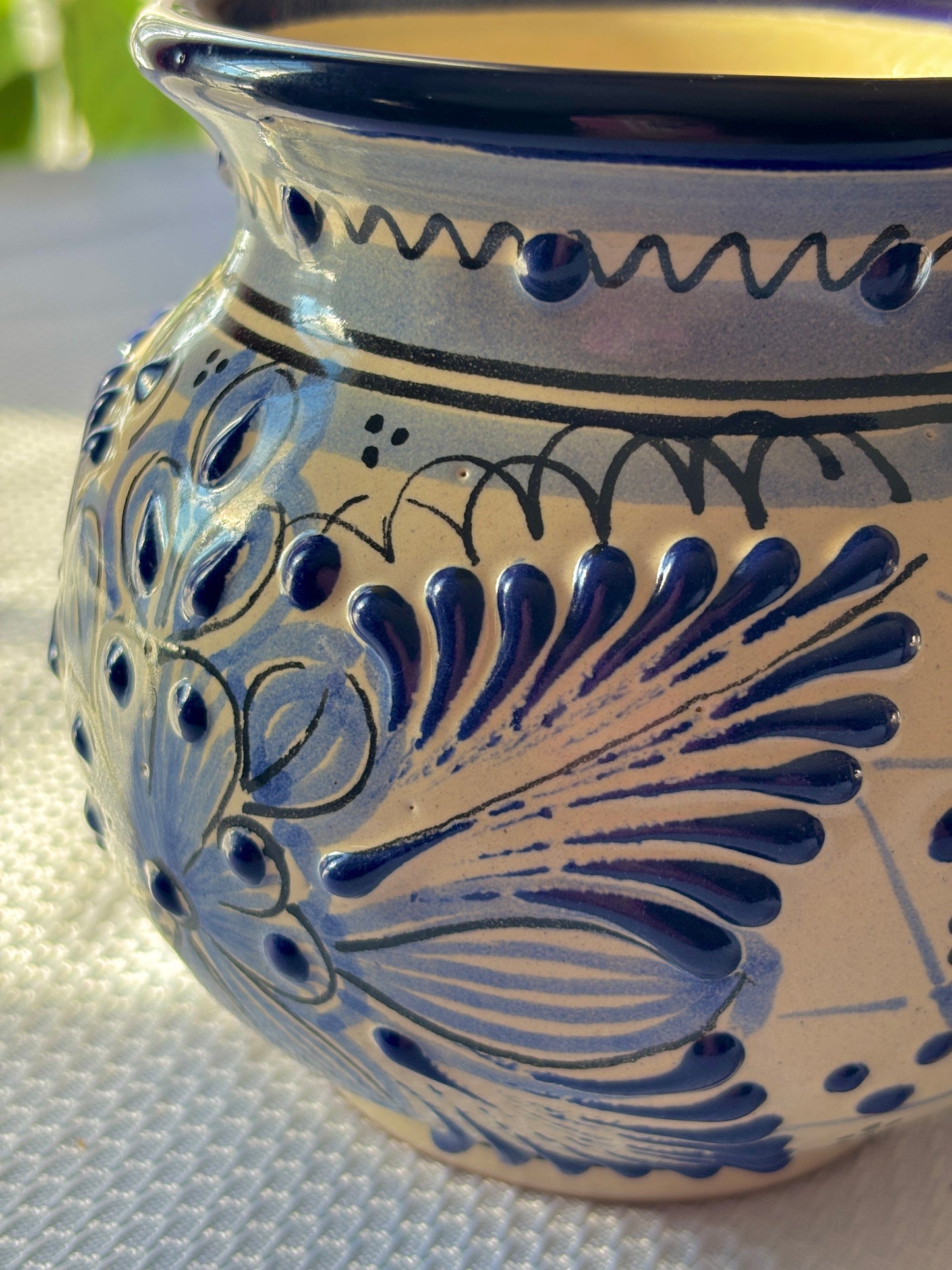 Talavera Mug in Cobalt