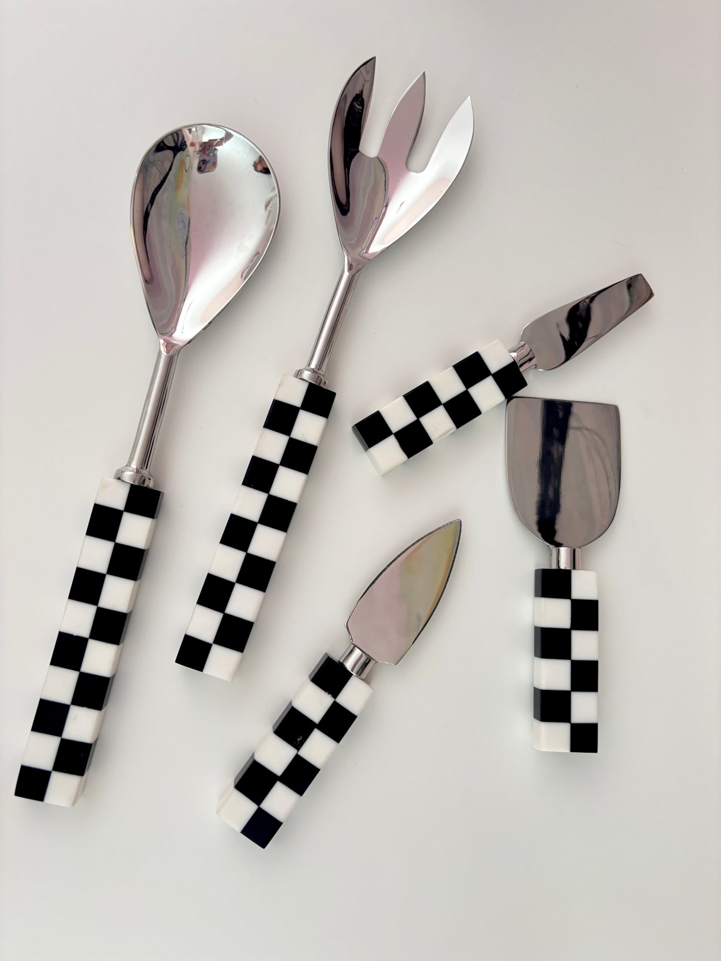 Checkerboard Serving Utensils
