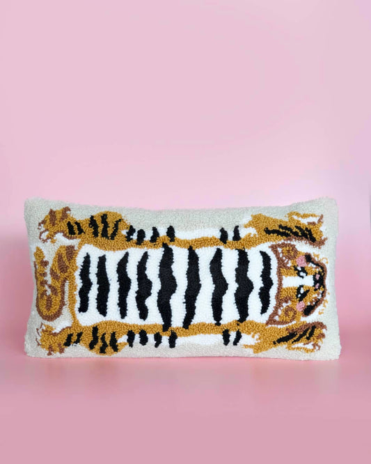 Tibetan Tiger Throw Pillow