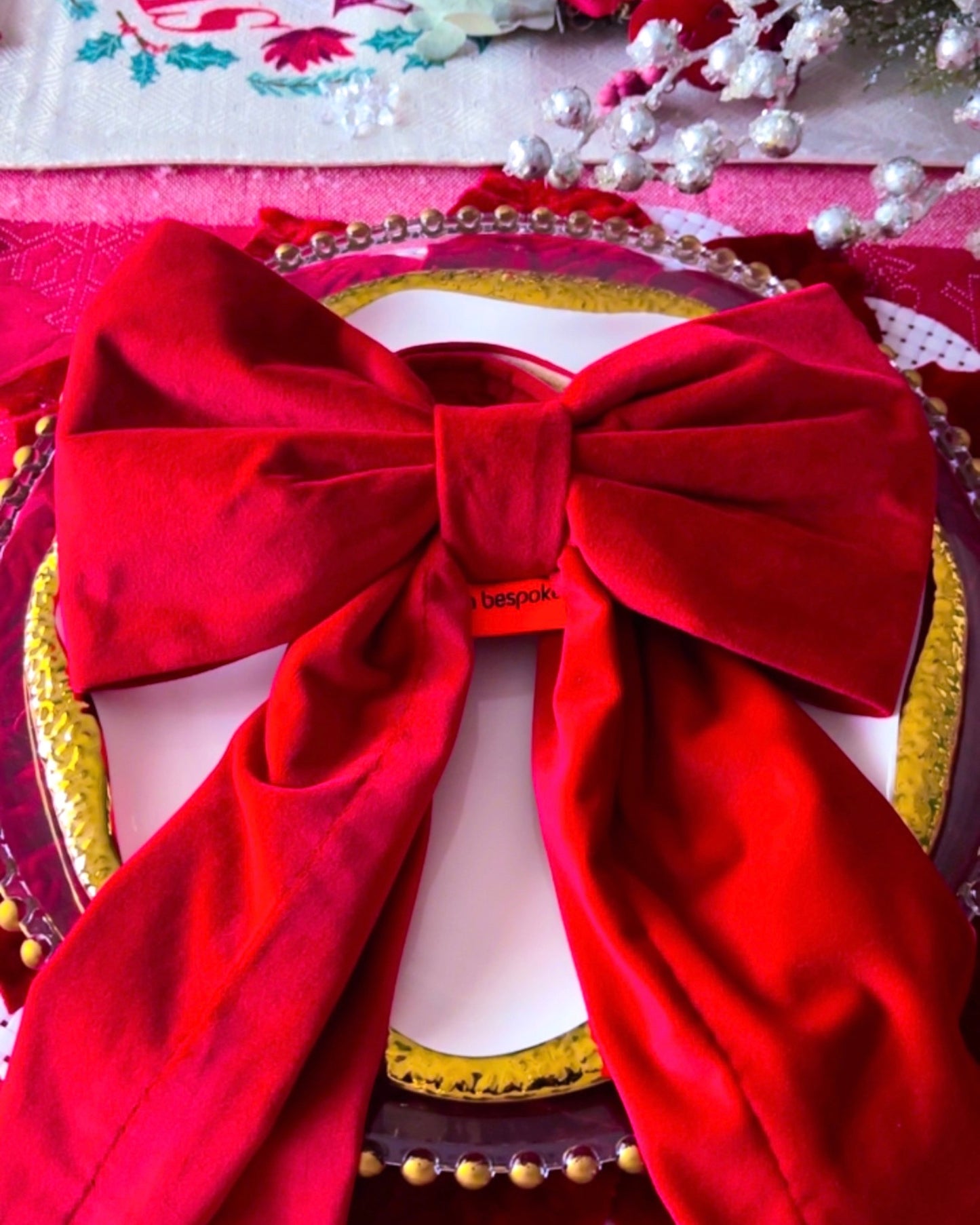 Not-So-Mini Velvet Bows (Multiple Colors)