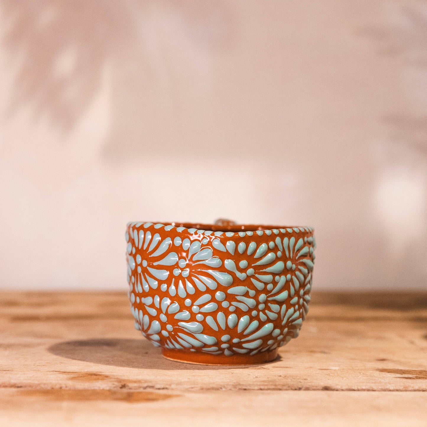 Heart Mug in Mint Cocoa