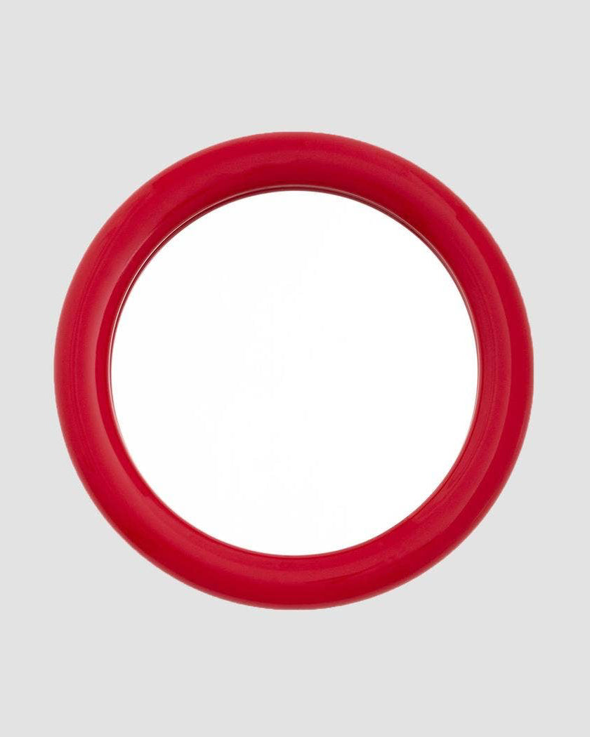 Duplum Mirror in Cherry Red