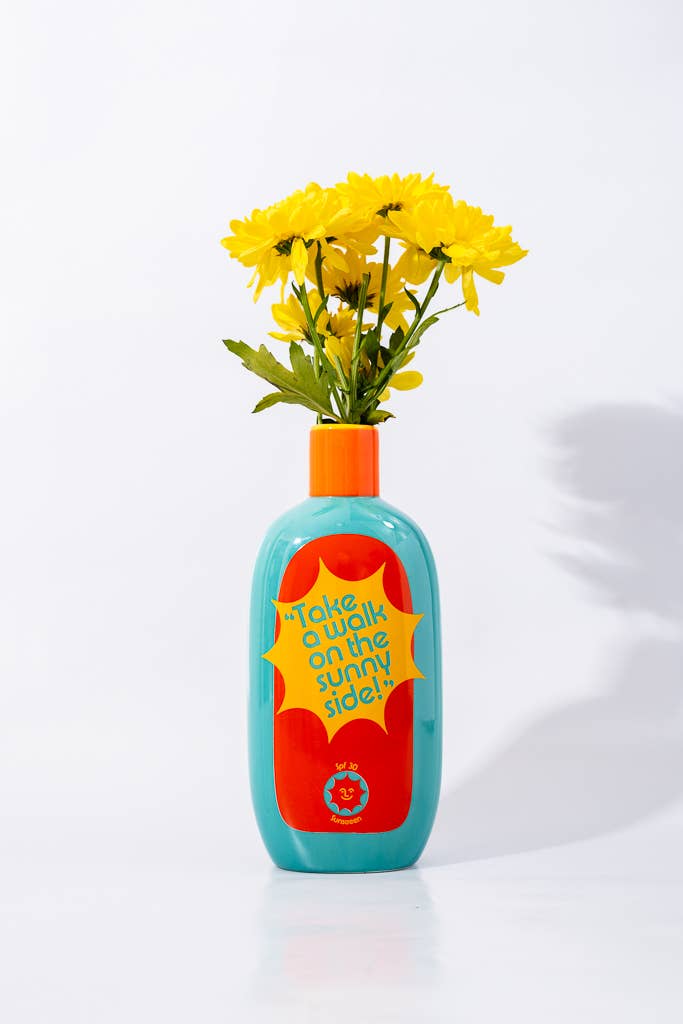 Sunblock Ceramic Vase