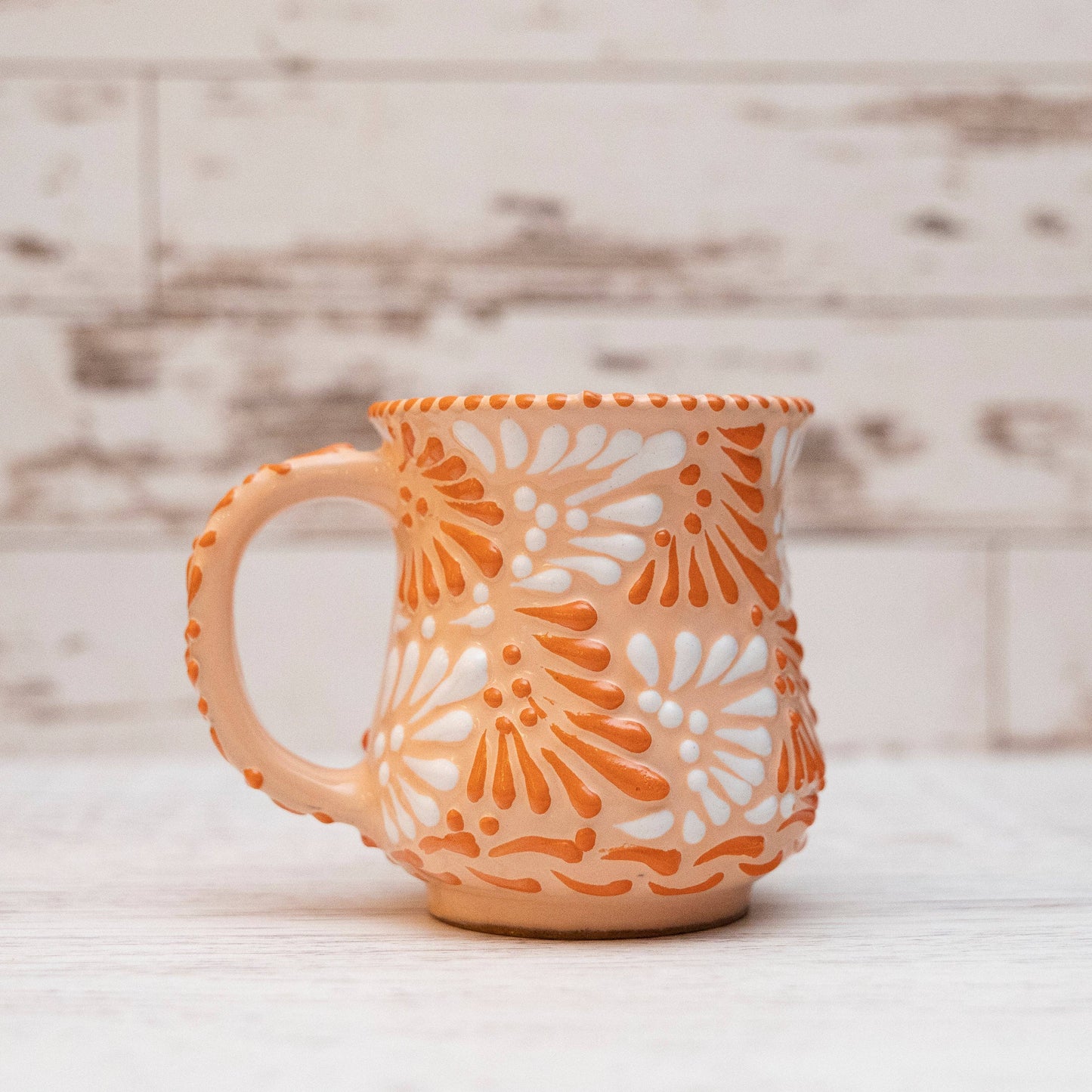 Marilyn Talavera Mug in Creamsicle