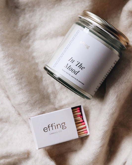 In The Mood | Vanilla, Jasmine & Cashmere Wooden Wick Candle